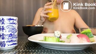 Triple loads and Pee after sushi