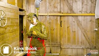 Inspector Betty showered with cowshit