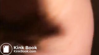 Woman shit diarrhea and smear it on her butt