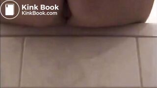 Girl shitting closeup
