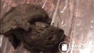Girl shitting closeup