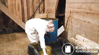 Manure Health Cure with Lyndra Lynn in cowshit