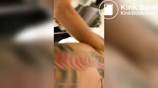 girl pooping in toilet