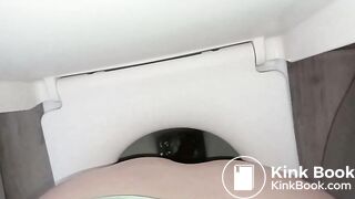 Wife on the toilet
