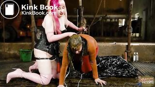 Lyndra Lynn and Betty's Cowshed Domination