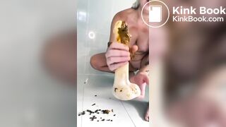 FS Shitty Dildo Handjob