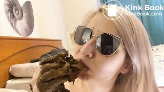 I chew and smear shit, nausea