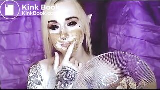 REAL golden scat from hairy ELF