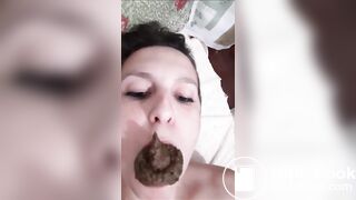 i pooped on her mouth and she liked