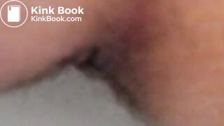 My friend Liza shitting in my toilet