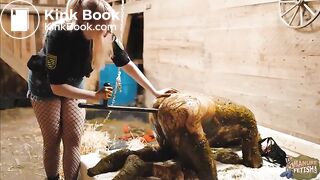Dung-Prison-pegging-and-fucking-in-cowshit