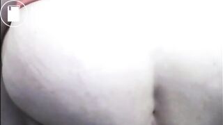 Big ass mom shitting from a chair