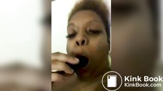 Shiteating black whore Tiffany