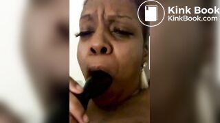 Shiteating black whore Tiffany