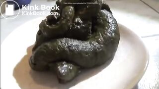 digested spinach