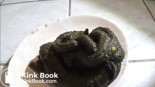 digested spinach
