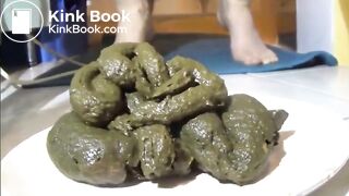 digested spinach