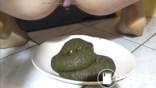 digested spinach
