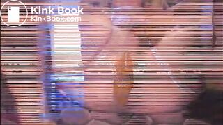 Fat cellulitic ass lady shitting in plastic panty