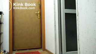 girl with a beautiful ass pooping