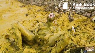 Orgasm in mud and manure