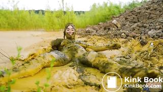 Orgasm in mud and manure