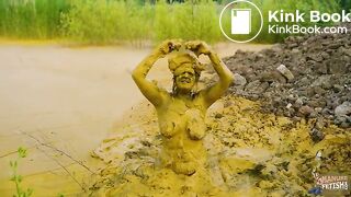 Orgasm in mud and manure
