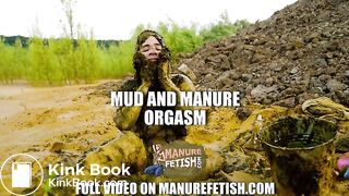 Orgasm in mud and manure