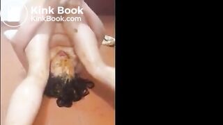 sie scheisst sich voll