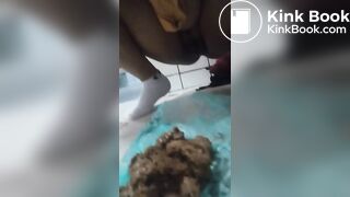 Big poop meal