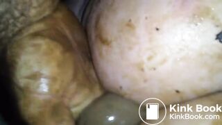 shitty filled condom scat games