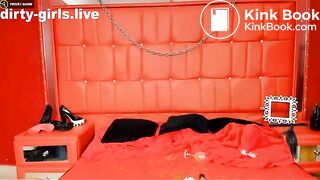 Skinny teen crazy anal scat show - part 2 -