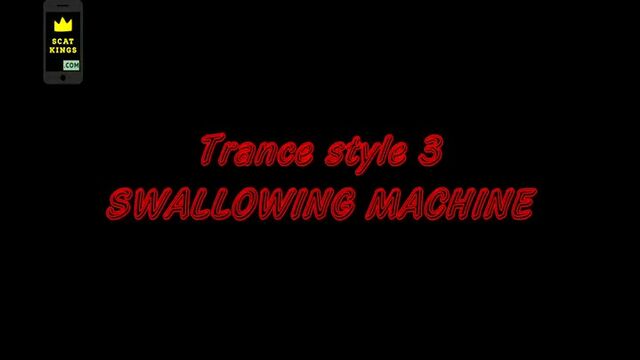 Scatlina - Trance-Stijl-3 Slikken Machine!