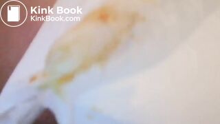 sortie poilue et plissée