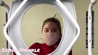 sur la lunette