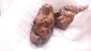 Cute teen pooping for you