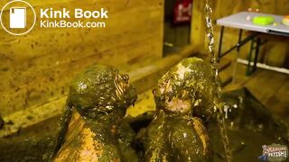 Nights out with Betty and Lyndra - showered with cowshit