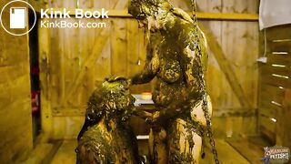 Nights out with Betty and Lyndra - showered with cowshit