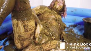 Lyndra Lynn waifu in diapers - with lots of cowshit