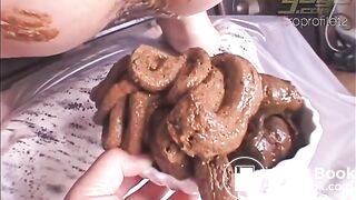 CLASSIC Jap enema clip HUGE load EU