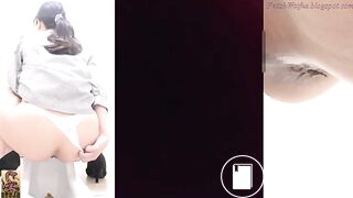 Constipated Waifu (Minami) Pooping 7