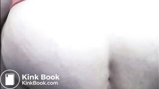 Big ass mom shitting from a chair