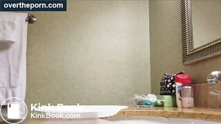 Girl shitting on dick