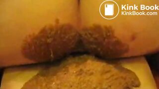 Extremely hot scat fuck