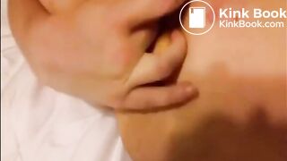 Girl fingering her shitty asshole