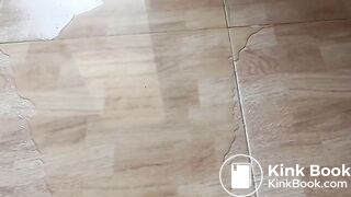 Pooping on the floor
