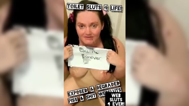 DEGRADED TOILET SLUTS 4EVER! COMPILATION