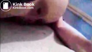 Girl shitting and recording herself