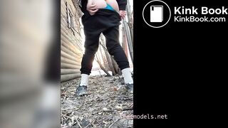 Nice steaming dump outside