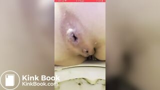Close up poop
